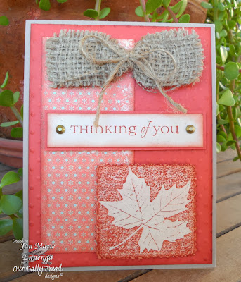 Our Daily Bread Designs Stamps Used:  Randi's Song & All Occasion Sentiments