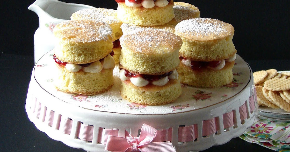 Victoria Sandwich British Afternoon Tea Cake