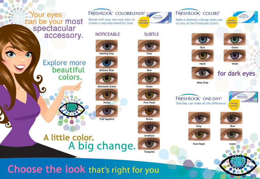 Freshlook Colorblends to change my eye color! - Animetric's World