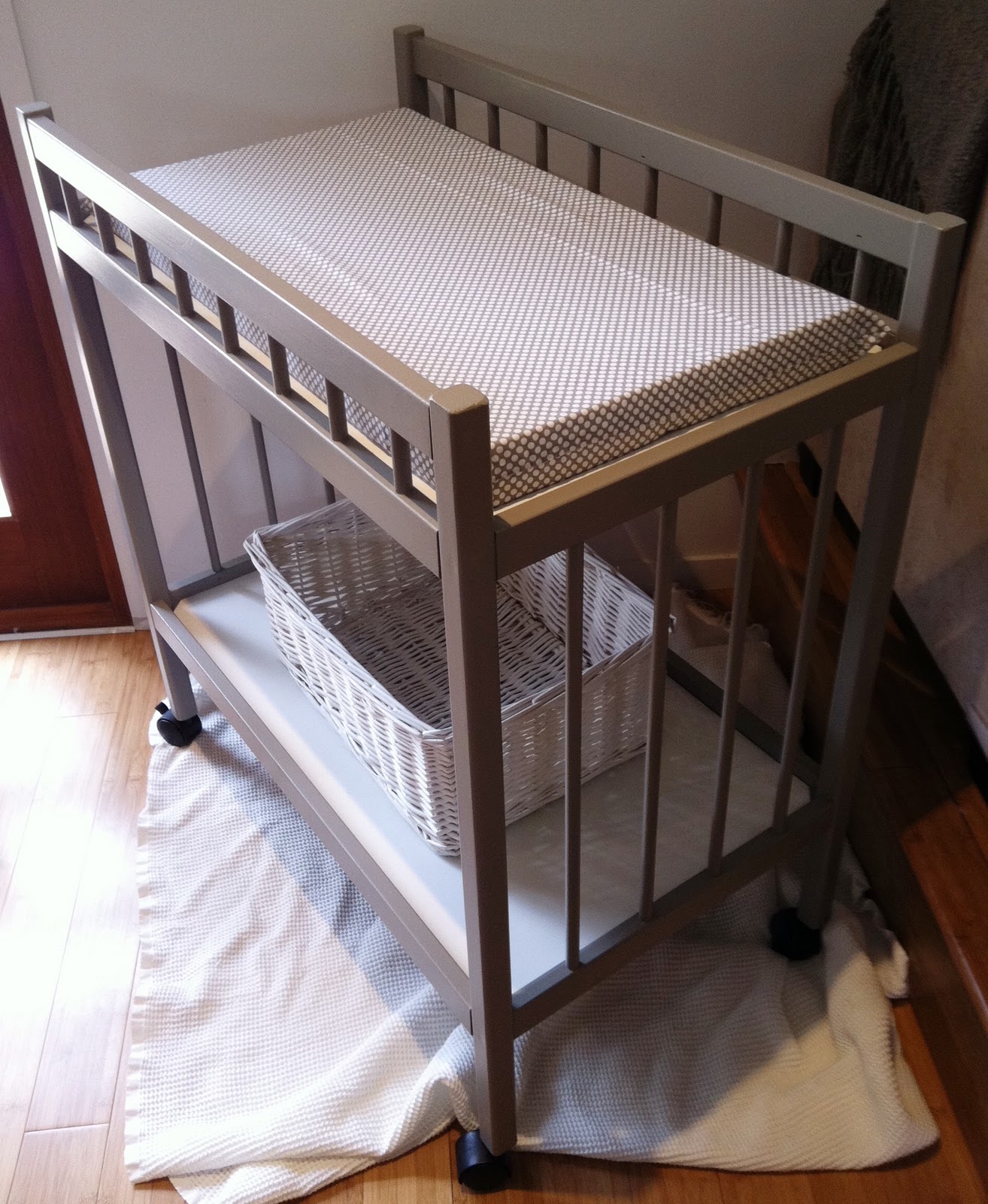 Jode Designs Baby + Nappies = Change Table...