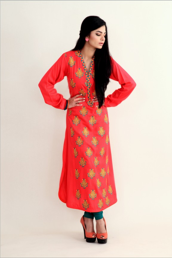 Latest Winter Dresses 201213 By Nimsay Casaual Dresses For Women By Nimsay Latest Long