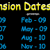 Pension Dates - 2017
