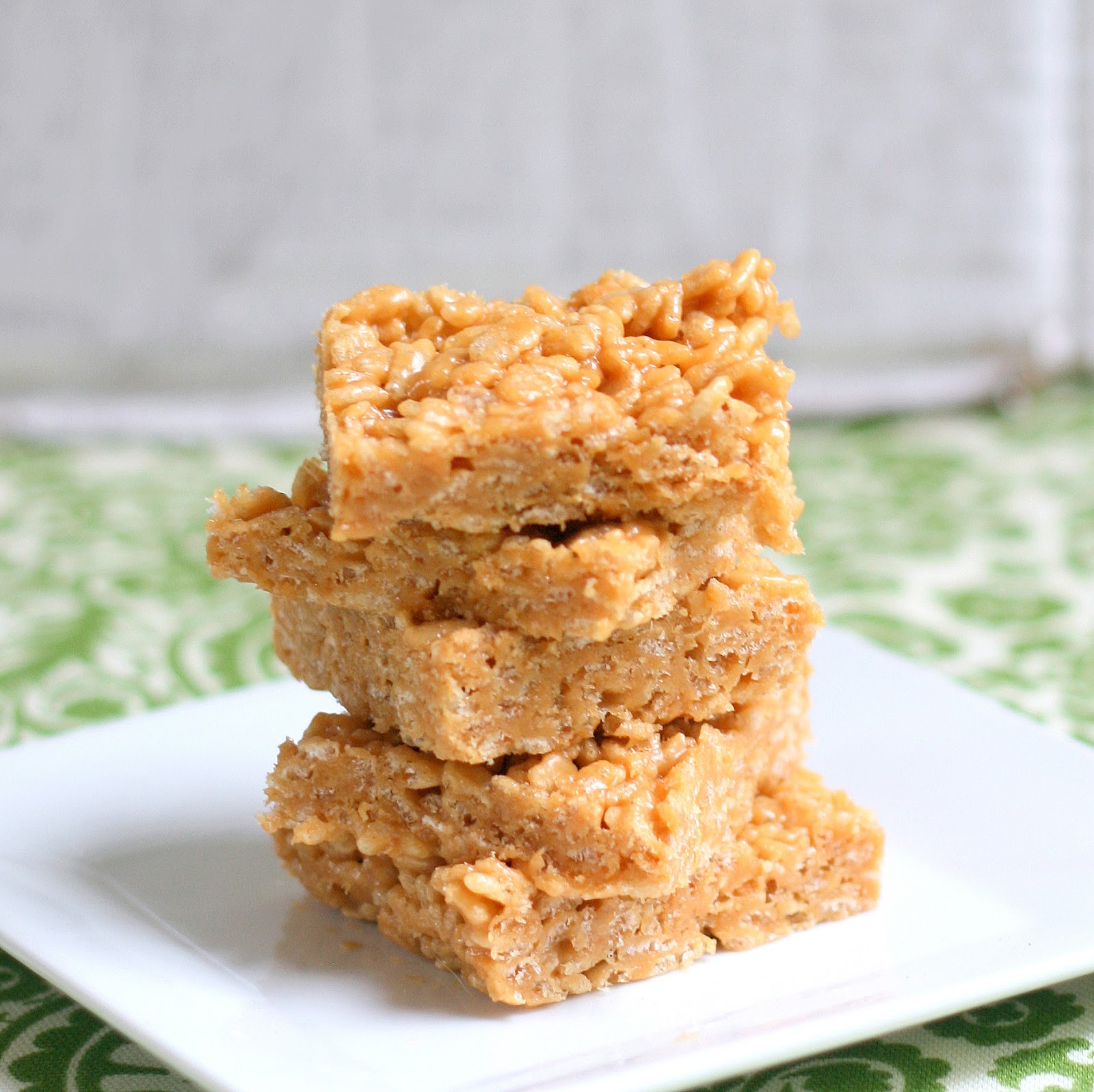 Mix it Up Peanut Butter Rice Crispy Treats