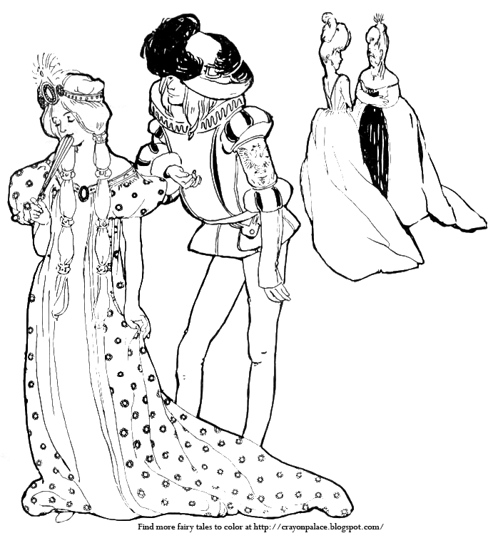 Color Cinderella, Her Prince and Step Sisters | Crayon Palace
