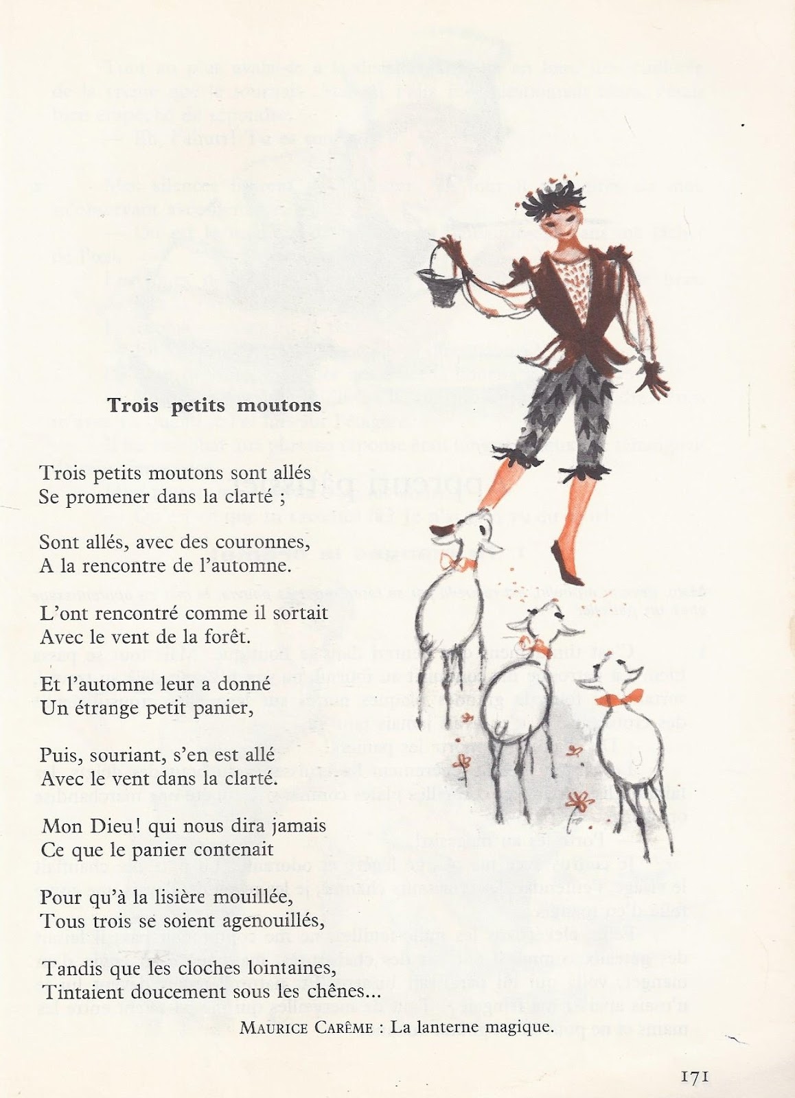 Manuels Anciens Trois Petits Moutons Maurice Careme