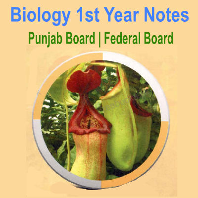 Solved Biology Notes Punjab Board Federal Board Chapter Wise