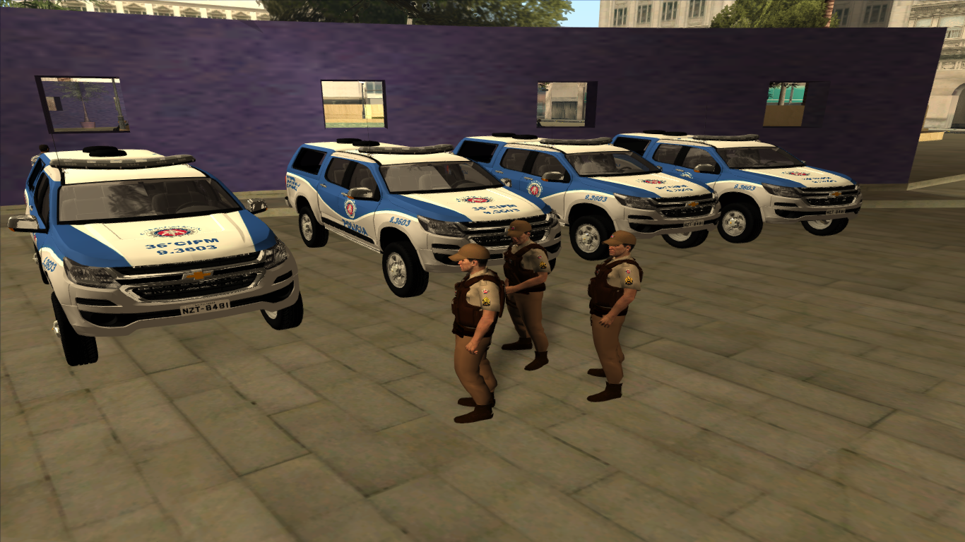 Equipe Tático PMBA DIAS DÁVILA GANHA QUATRO NOVAS VIATURAS.