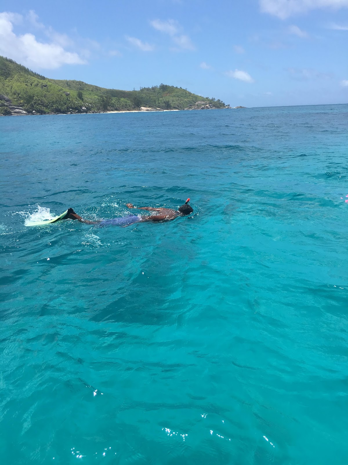 Reno Omokri goes snorkeling in The Seychelles