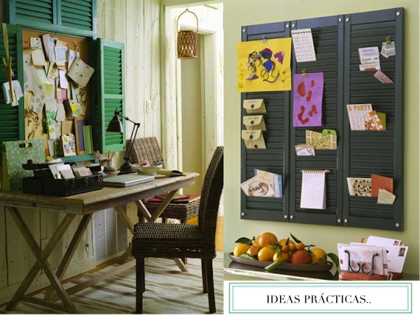 IDEAS PRÁCTICAS CON CONTRAVENTANAS