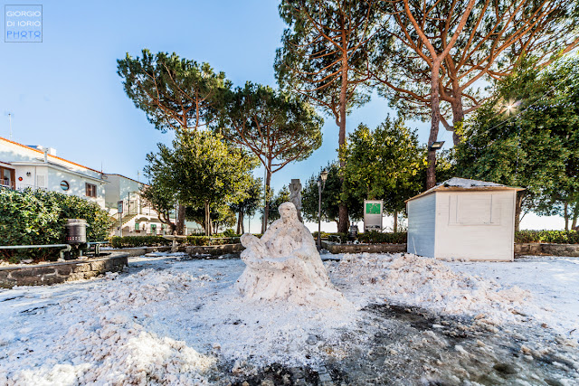 Neve a Ischia, Monte Epomeo innevato, Foto Ischia, Neve a Ischia 2017, Comune di Fontana, Eremo di San Nicola innevato, Ischia imbiancata,