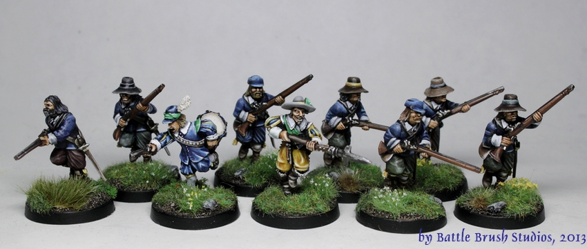Battle Brush Studios: Review: Perry Miniatures Union Infantry