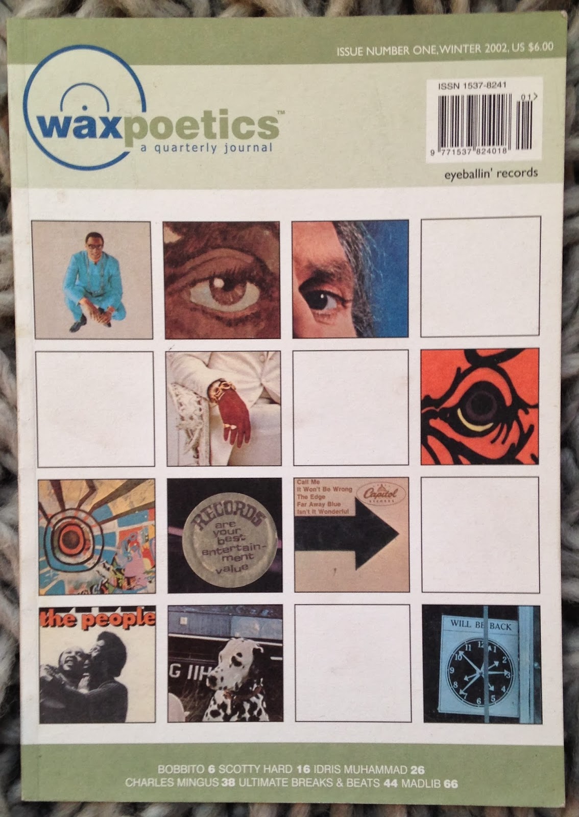 Stupefaction Rare back issues of Wax Poetics magazine available now!