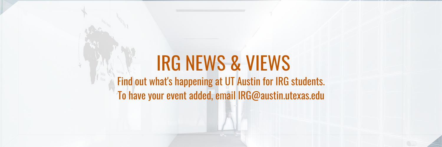 IRG News & Views