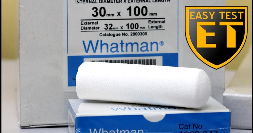 Whatman 2800300 High Performance Cellulose Extraction Thimble, Size