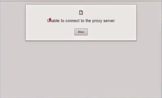 Cara mengatasi eror unable to connect proxy server.