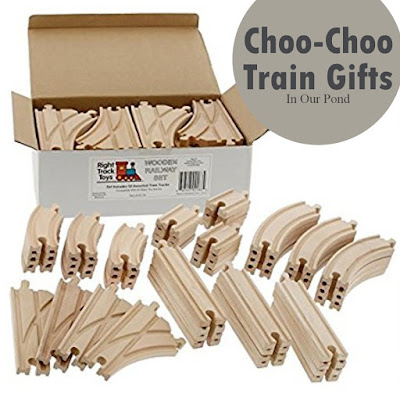 Choo-Choo Train Gifts from In Our Pond  #giftguide  #christmas  #holidays  #playtrains  #birthday