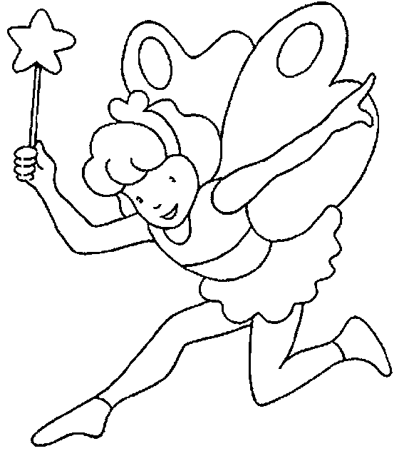 fairy bookmarks coloring pages - photo #49