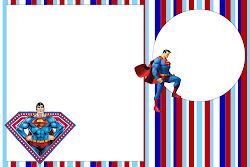 superman printable invitations invitaciones invitacion party para birthday template tarjetas card gratis templates imagenes its imprimir tarjeta del
