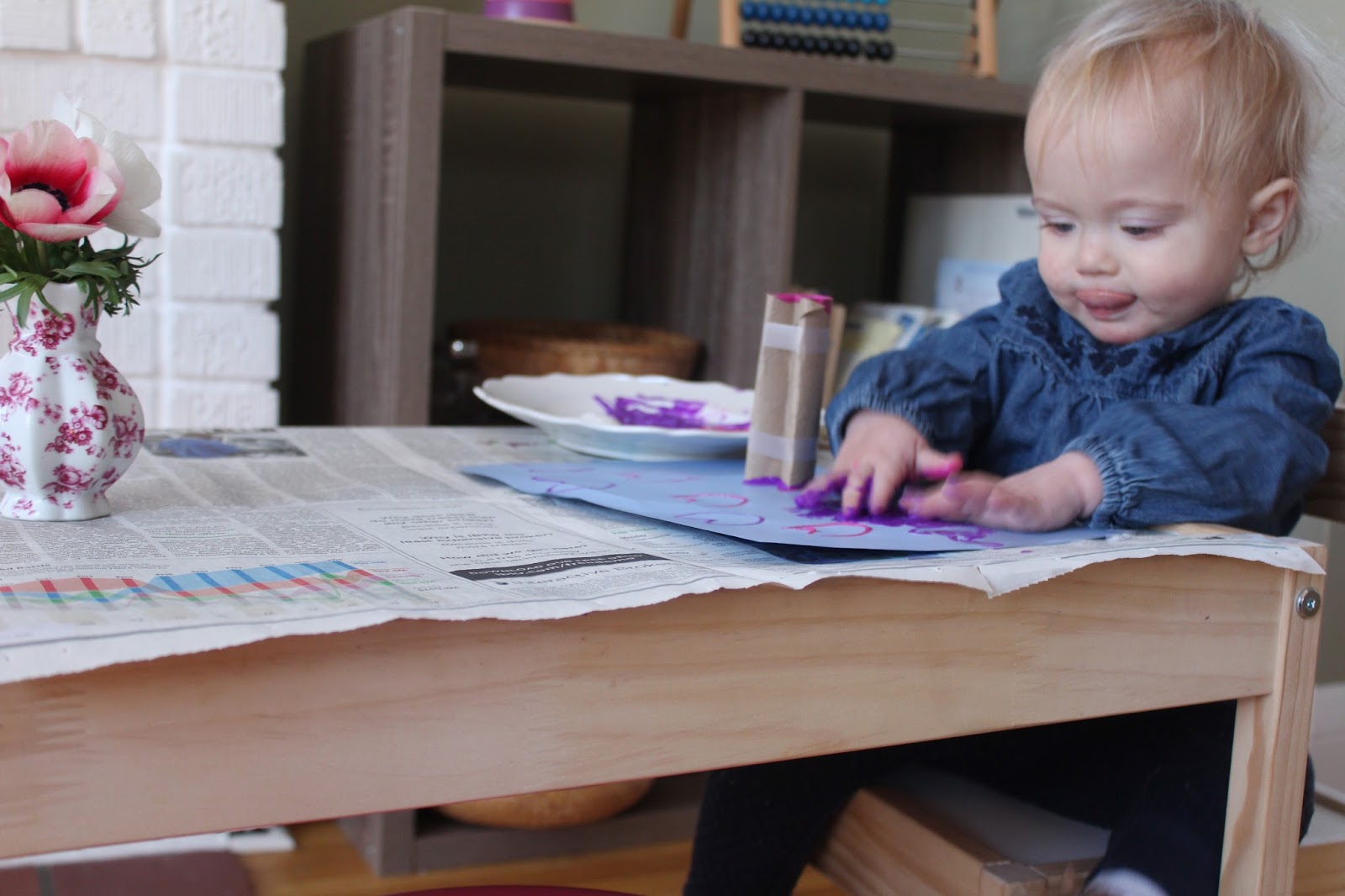 BLOB: A Montessori Valentine's Day Craft for Toddlers