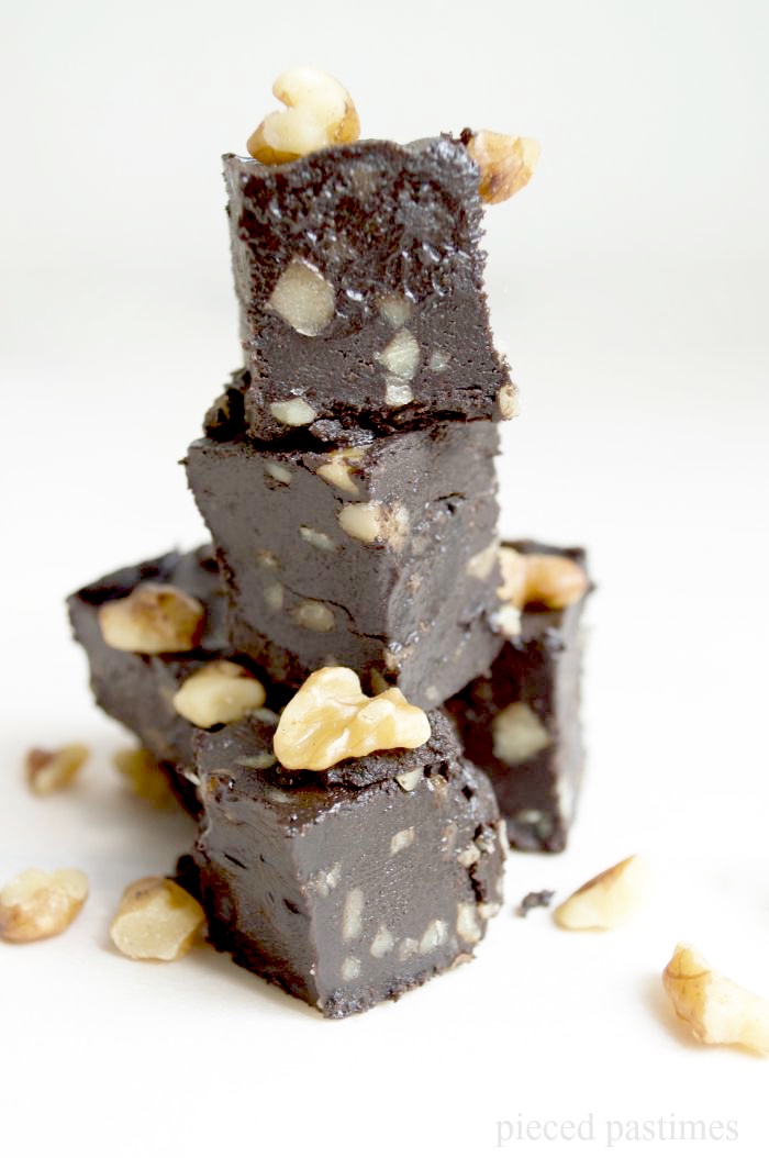 Pieced Pastimes Raw Chocolate Walnut Fudge