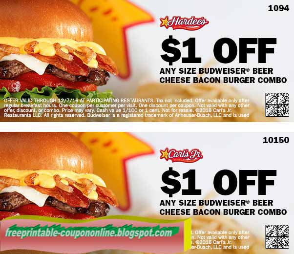 Printable Coupons 2019 Hardees Coupons