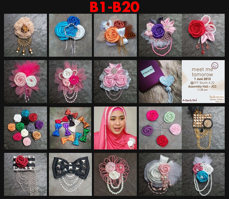 JUAL Aksesoris Jilbab Hijab Wanita Cantik by Amani