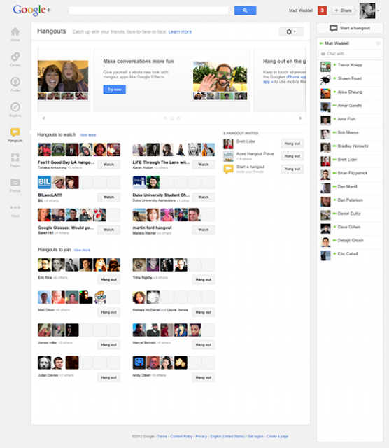 google+ refreshes its ui, simpler, customizable and community building