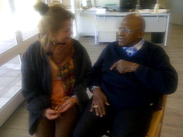 Ana Isabel Ordonez's THE AYE to Celebrate the 85th Birthday of Monseigneur Desmond Tutu in Cape Town  Image