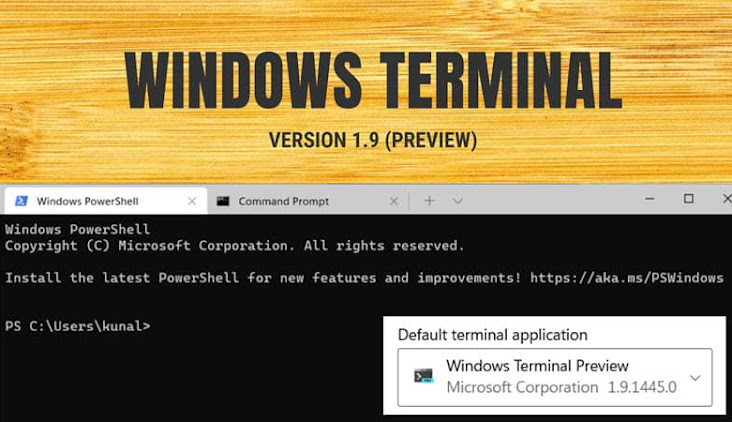 How to change default terminal application in Windows 10