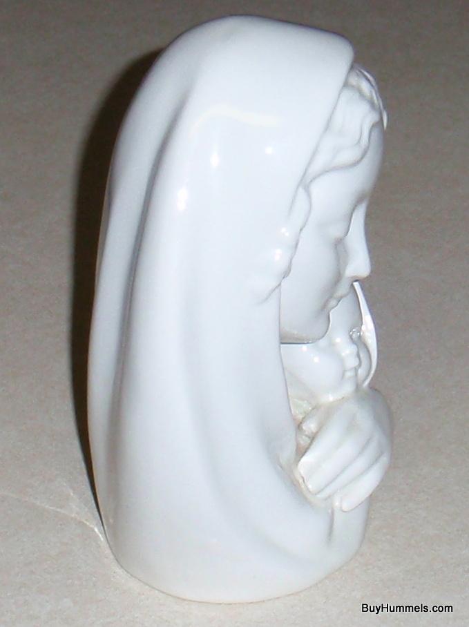 Goebel Hummel White Mary & Baby Jesus Bust Goebel Hummel Figurine HM29