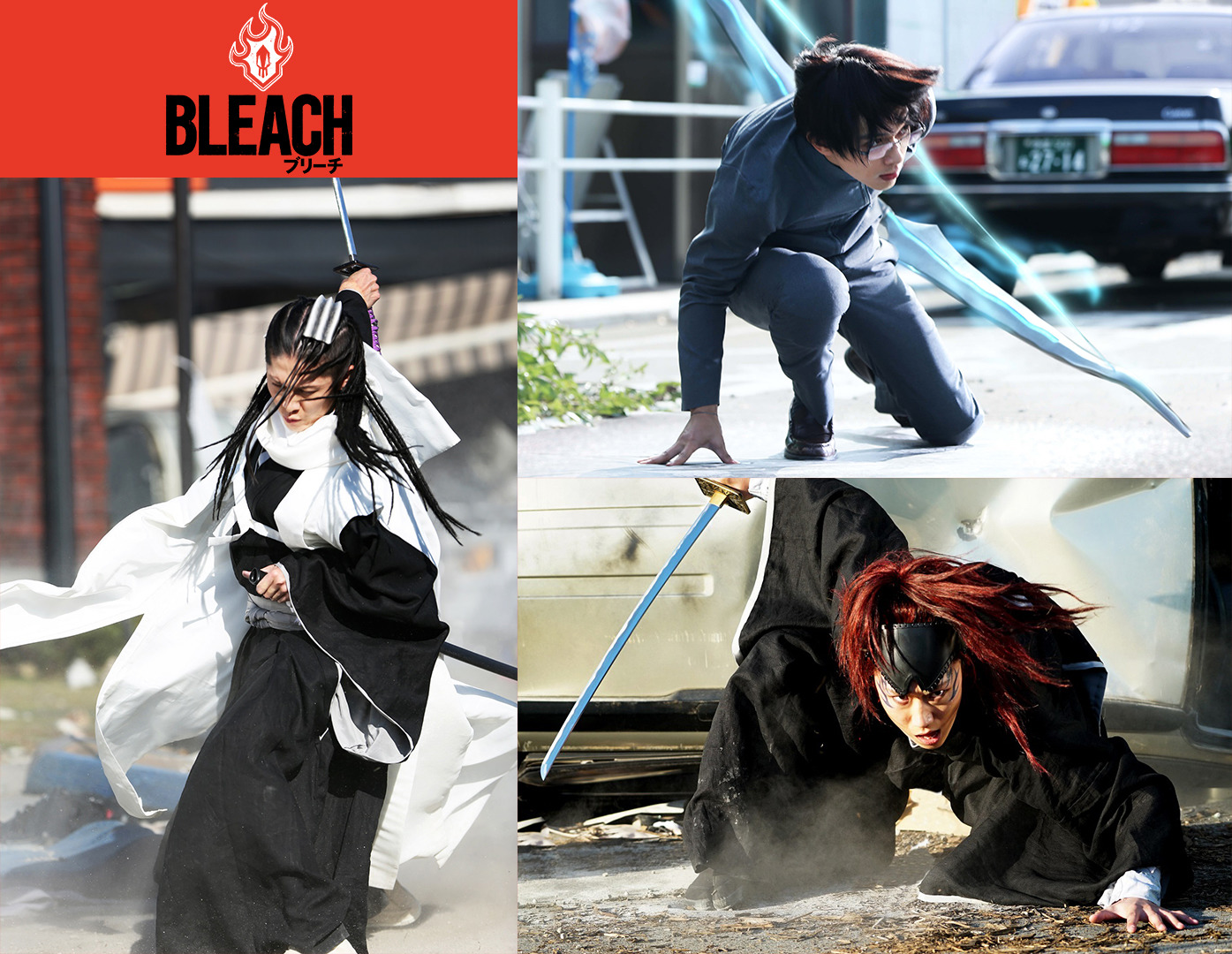 Bleach LiveAction Movie Reveals Cast For Uryu, Renji and Byakuya