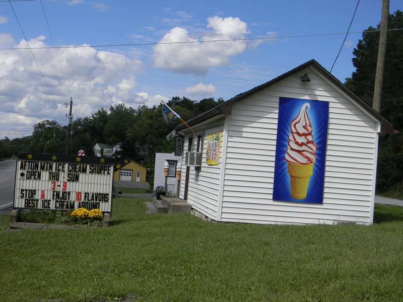 SWAC Girl Sweet treats at Afton Mountain Ice Cream Shoppe