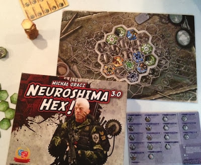Neuroshima Hex 3.0 game in play
