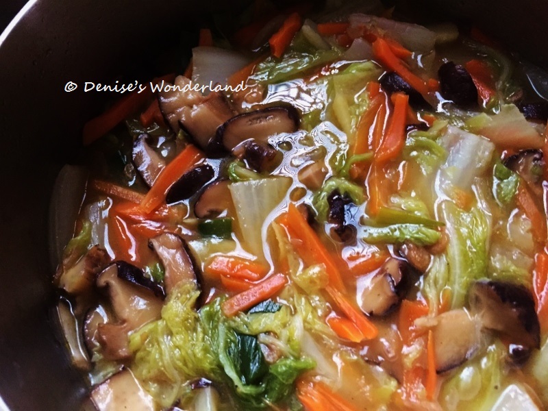 Homestyle Taiwanese Braised Chinese Cabbage Denise's Wonderland