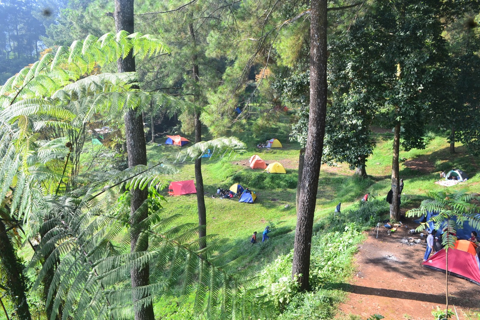 Jejak Pena Pemula: Family Camp : Sukamantri Camping Ground