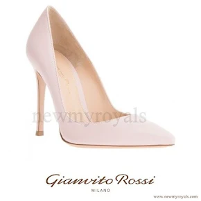 Crown Princess Mary wore Gianvito Rossi Gianvito Patent Leather Pumps