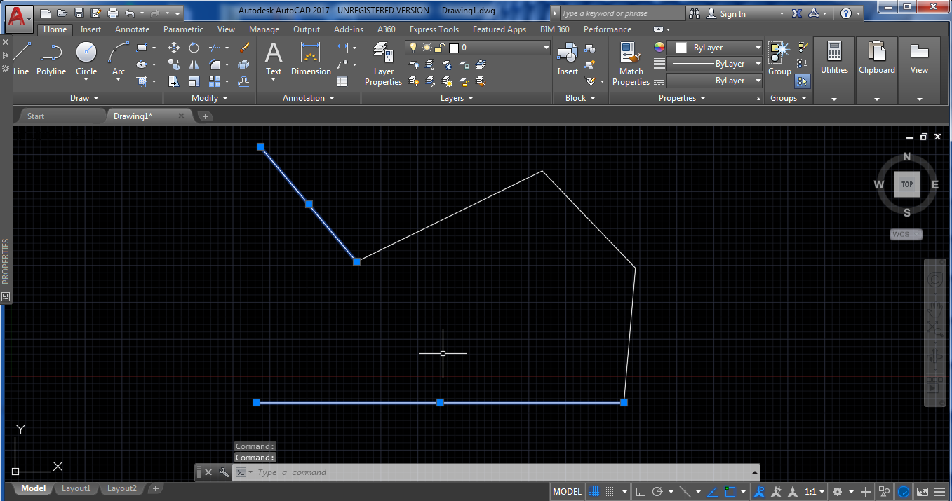 Cara Melihat Ukuran Garis Di Autocad