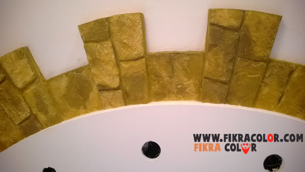 جديد ديكورات الجبس مع احدث انواع الدهانات fikra color