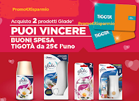 Concorso ''Premi d'Amore con Glade'': vinci 600 Gift Card Tigotà da 25€ Logo Concorso ''Premi d'Amore con Glade'': vinci 600 Gift Card Tigotà da 25€