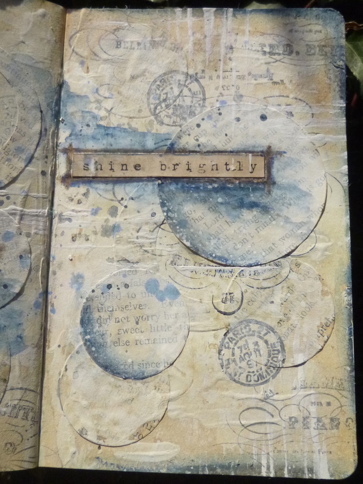 Words and Pictures Going Around In Circles