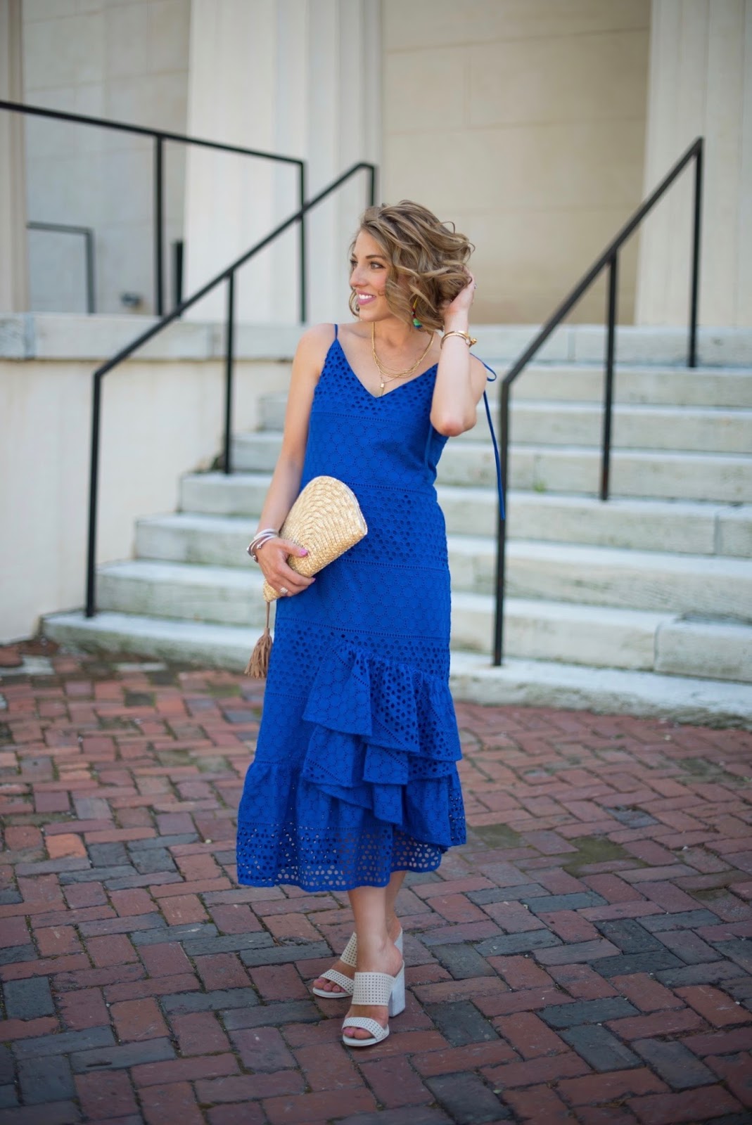 What to wear to a spring wedding - Click through to see more on Something Delightful Blog