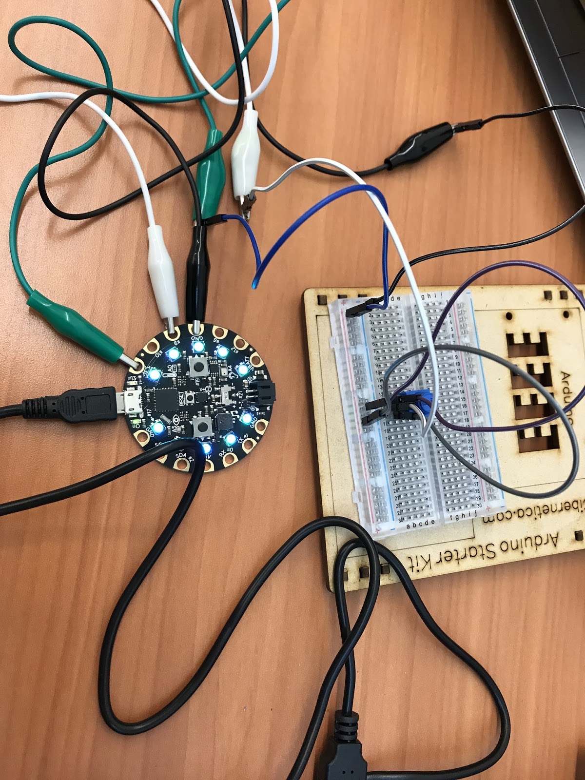 Práctica Dirigida 2 Prototipos con la Circuit Playground
