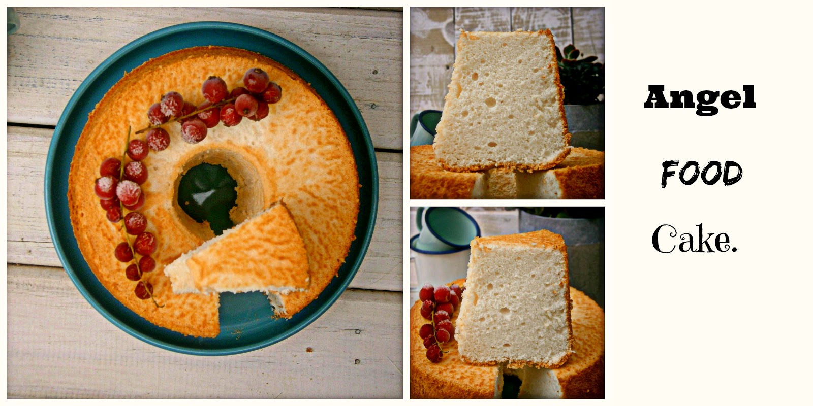 Florelila, recetas y aficiones....by Toñi Navarro Angel Food Cake