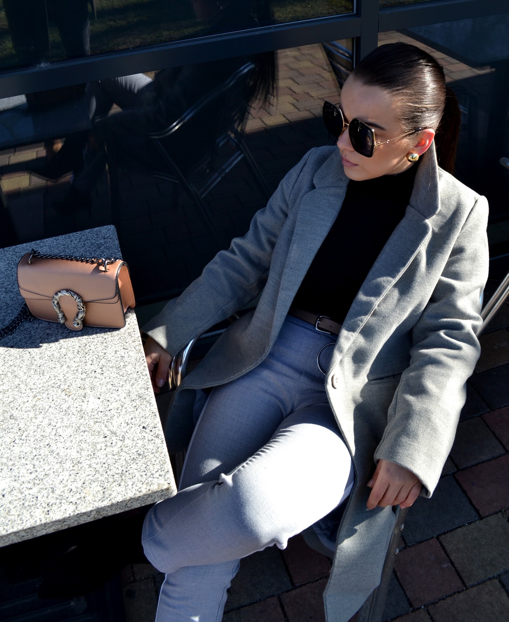 GRAY COAT FROM ZAFUL