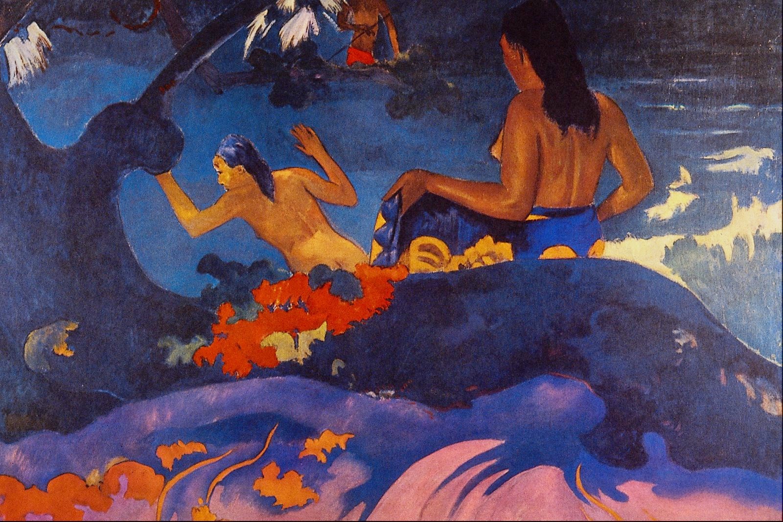 поль гоген купальщицы. поль гоген таити. поль гоген сиеста. постимпрессионизм гоген. поль гоген таитянки.