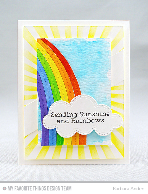 Handmade card from Barbara Anders featuring products from My Favorite Things #mftstamps