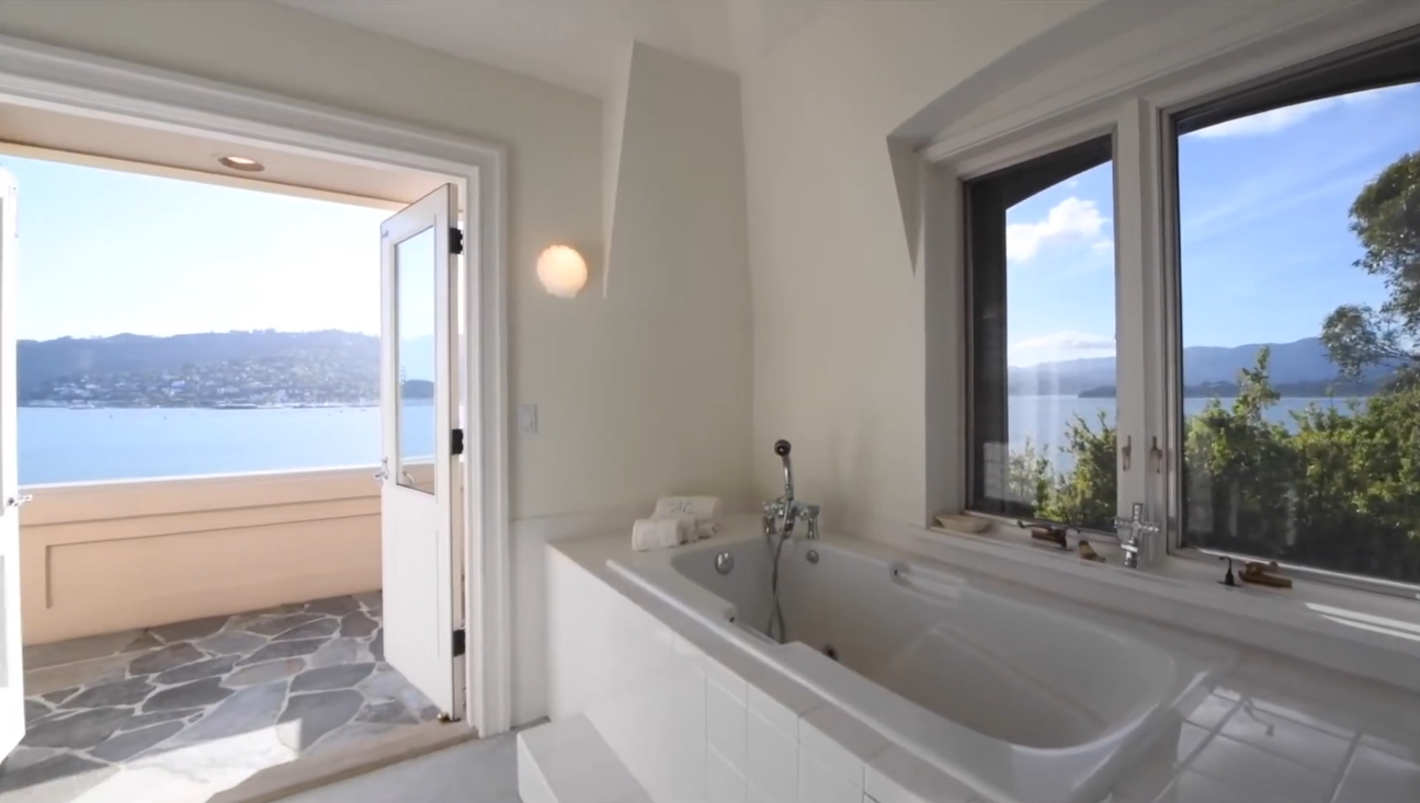16 Photos vs. Inside Elegant Mansion with Beautiful View in Belvedere California vs. Interior Design Tour