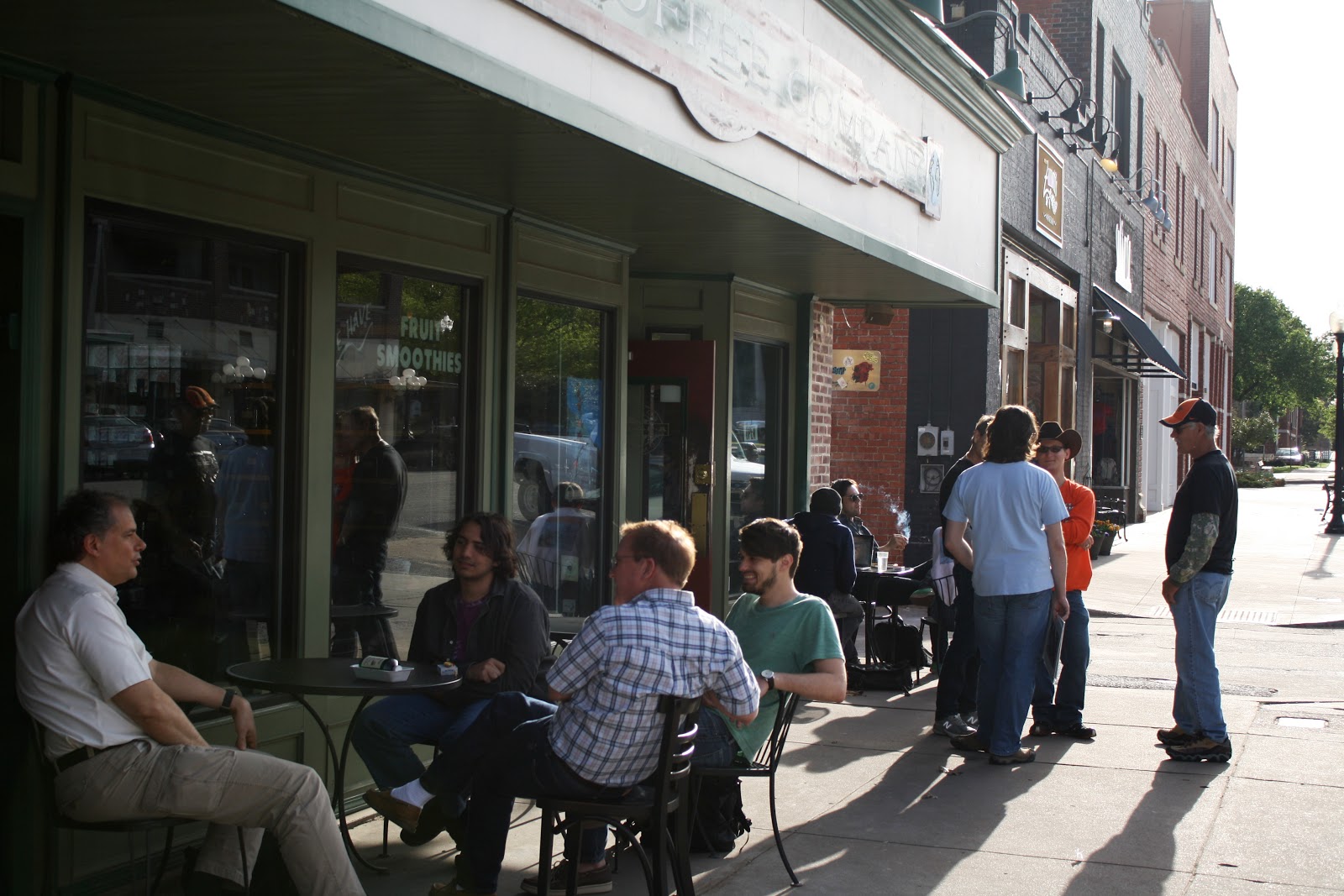 OSU Photojournalism Land Run to the Future, Downtown Stillwater
