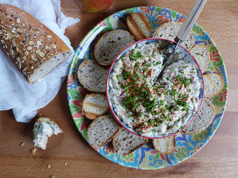 Dip de camembert y jamón | Hierbas y especias