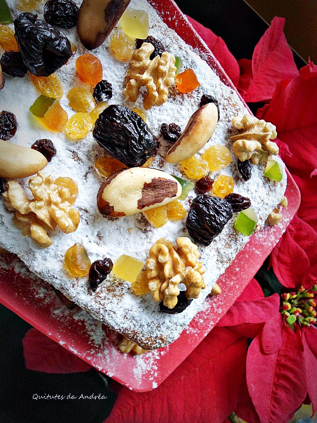 BOLO DE FRUTAS CRISTALIZADAS - Quitutes da Andréa